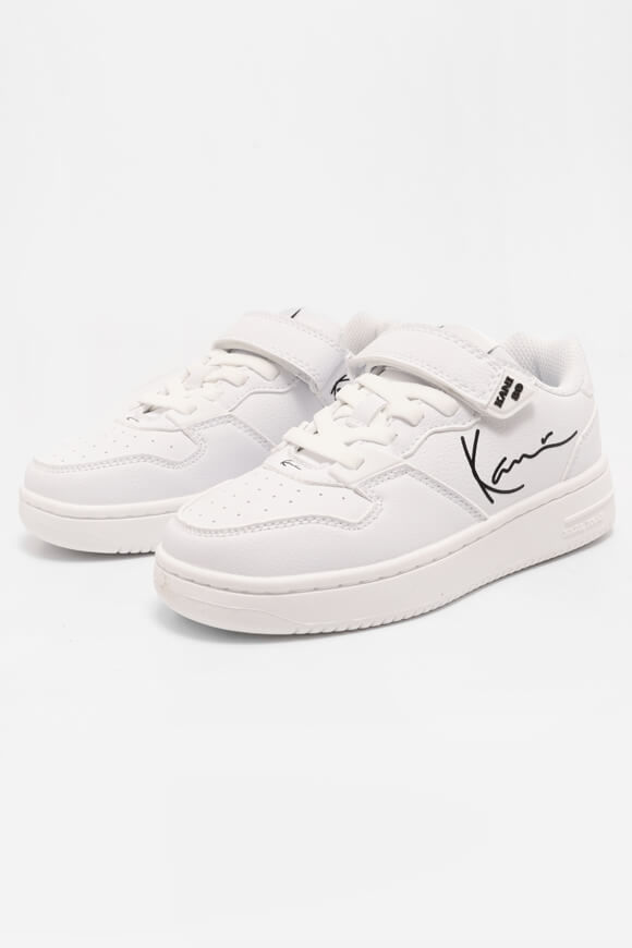 Karl Kani 89 Logo Kids Sneaker | White + Black | Jungen  | EU29+ von Karl Kani