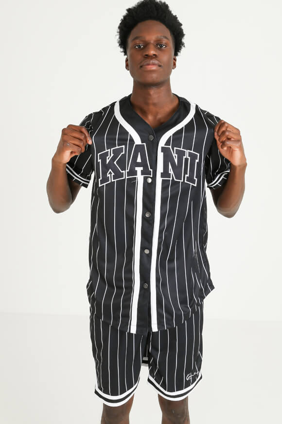 Karl Kani Baseball Hemd | Schwarz | Herren  | L von Karl Kani