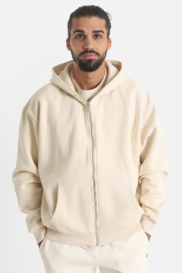 Karl Kani Kapuzensweatjacke | Light Sand | Herren  | XS von Karl Kani