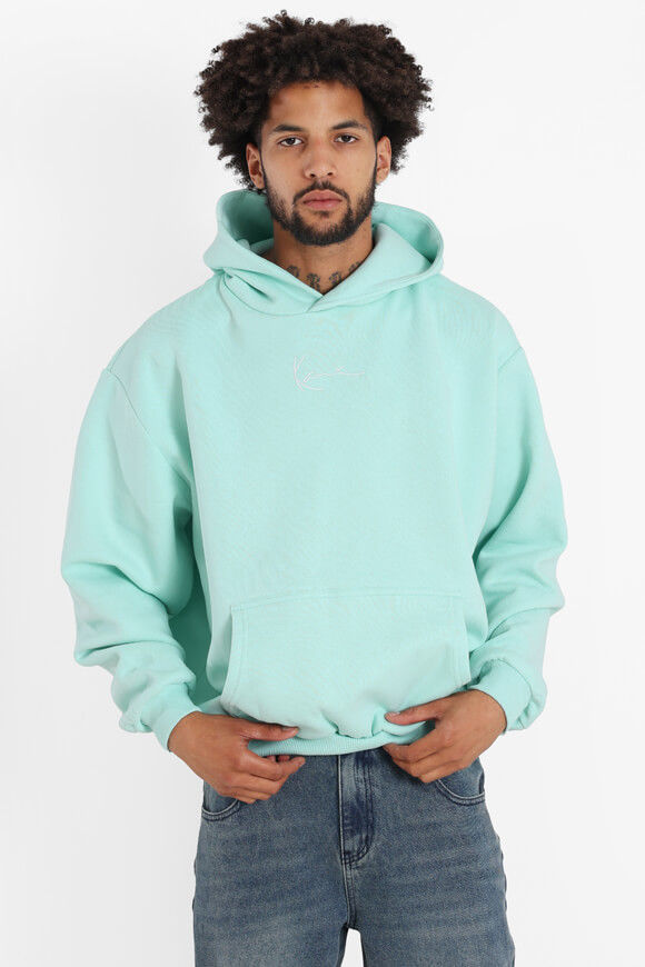 Karl Kani Kapuzensweatshirt | Mint | Herren  | XS von Karl Kani