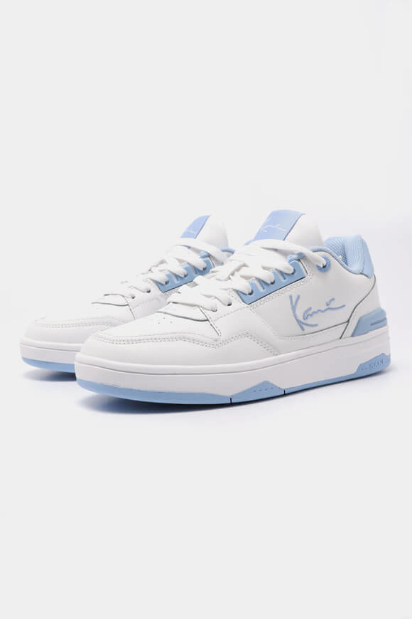 Karl Kani LXRY 2K Sneaker | White + Light Blue | Herren  | EU41 von Karl Kani