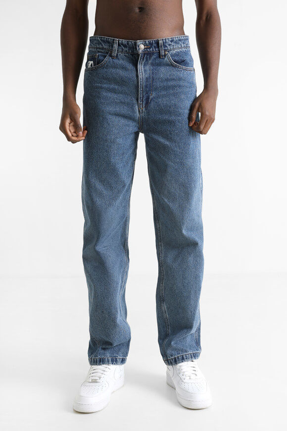 Karl Kani Small Signature Baggy Jeans | Denim Vintage Indigo | Herren  | 28 von Karl Kani