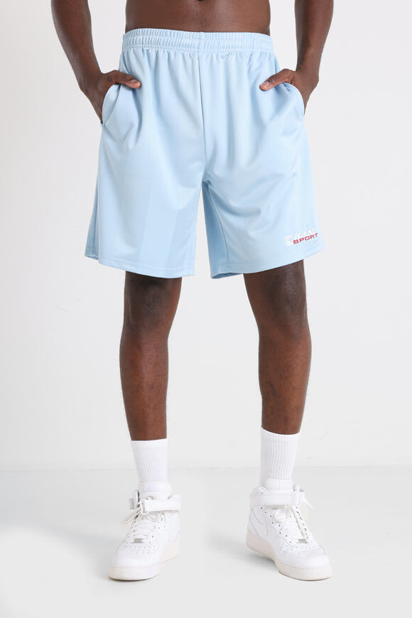 Karl Kani Sports Shadow Stripe Shorts | Light Blue | Herren  | M von Karl Kani