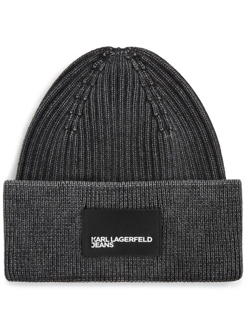 Karl Lagerfeld Jeans Acid beanie - Grey von Karl Lagerfeld Jeans