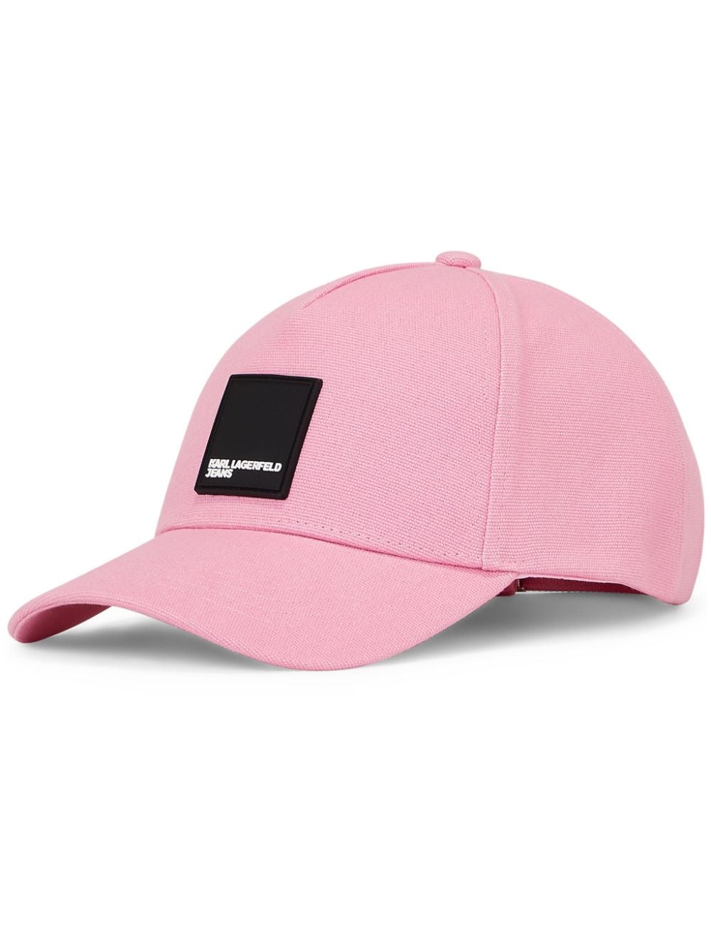 Karl Lagerfeld Jeans Box logo-appliqué baseball cap - Pink
