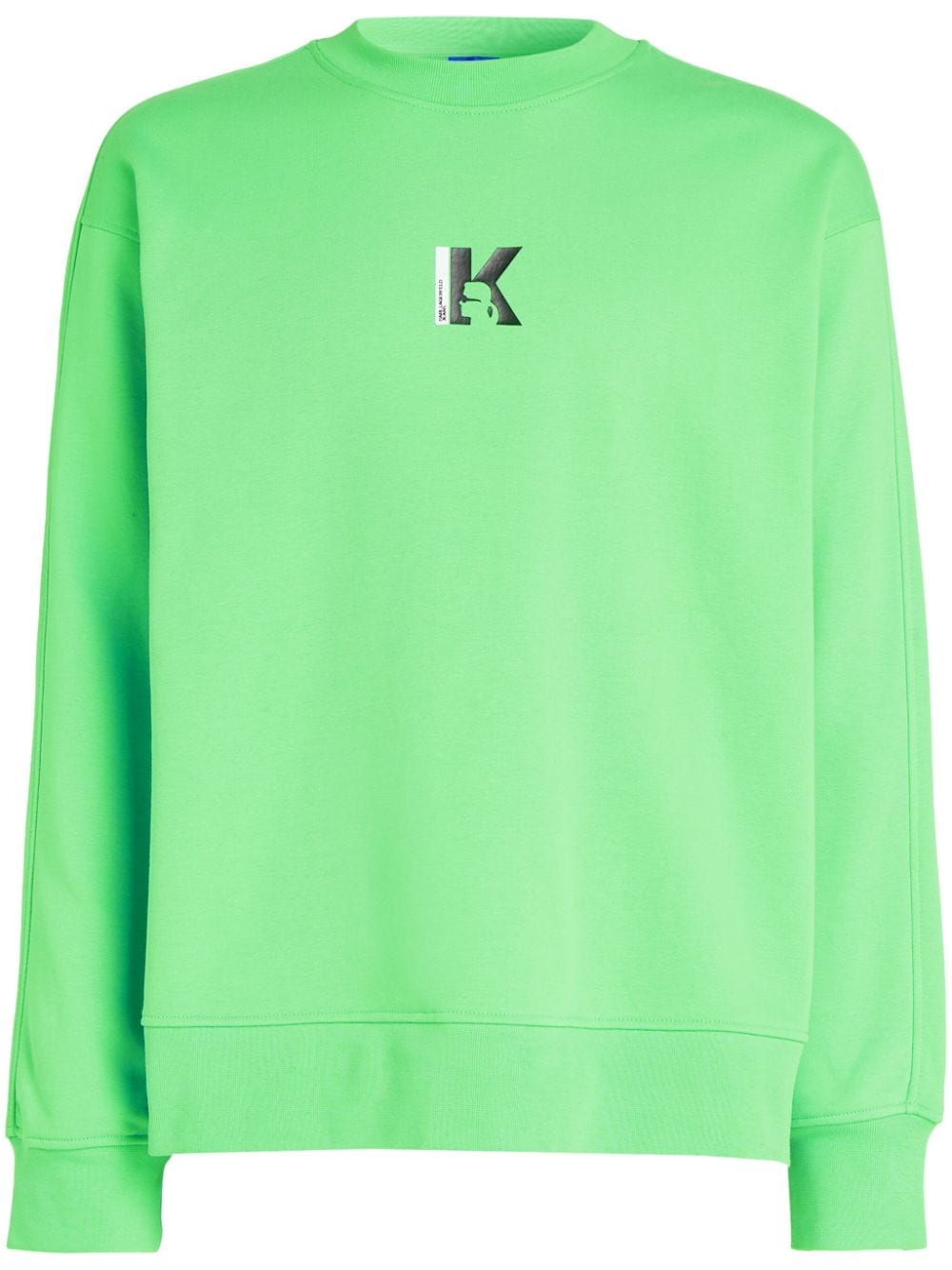 Karl Lagerfeld Jeans KLJ K Logo-print sweatshirt - Green von Karl Lagerfeld Jeans