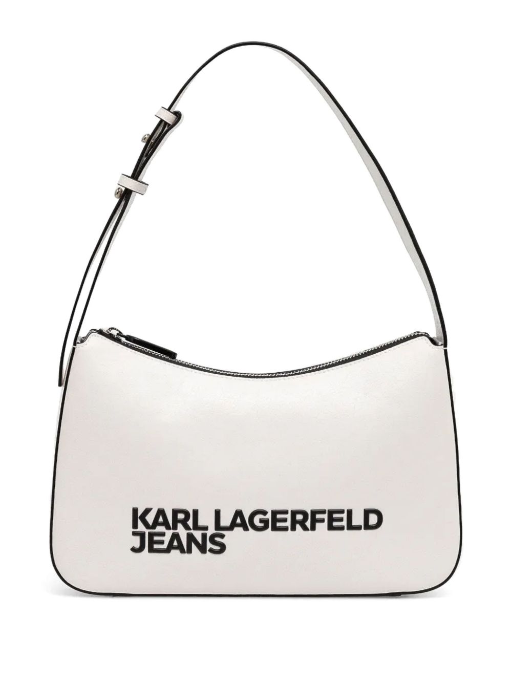 Karl Lagerfeld Jeans KLJ logo shoulder bag - White von Karl Lagerfeld Jeans