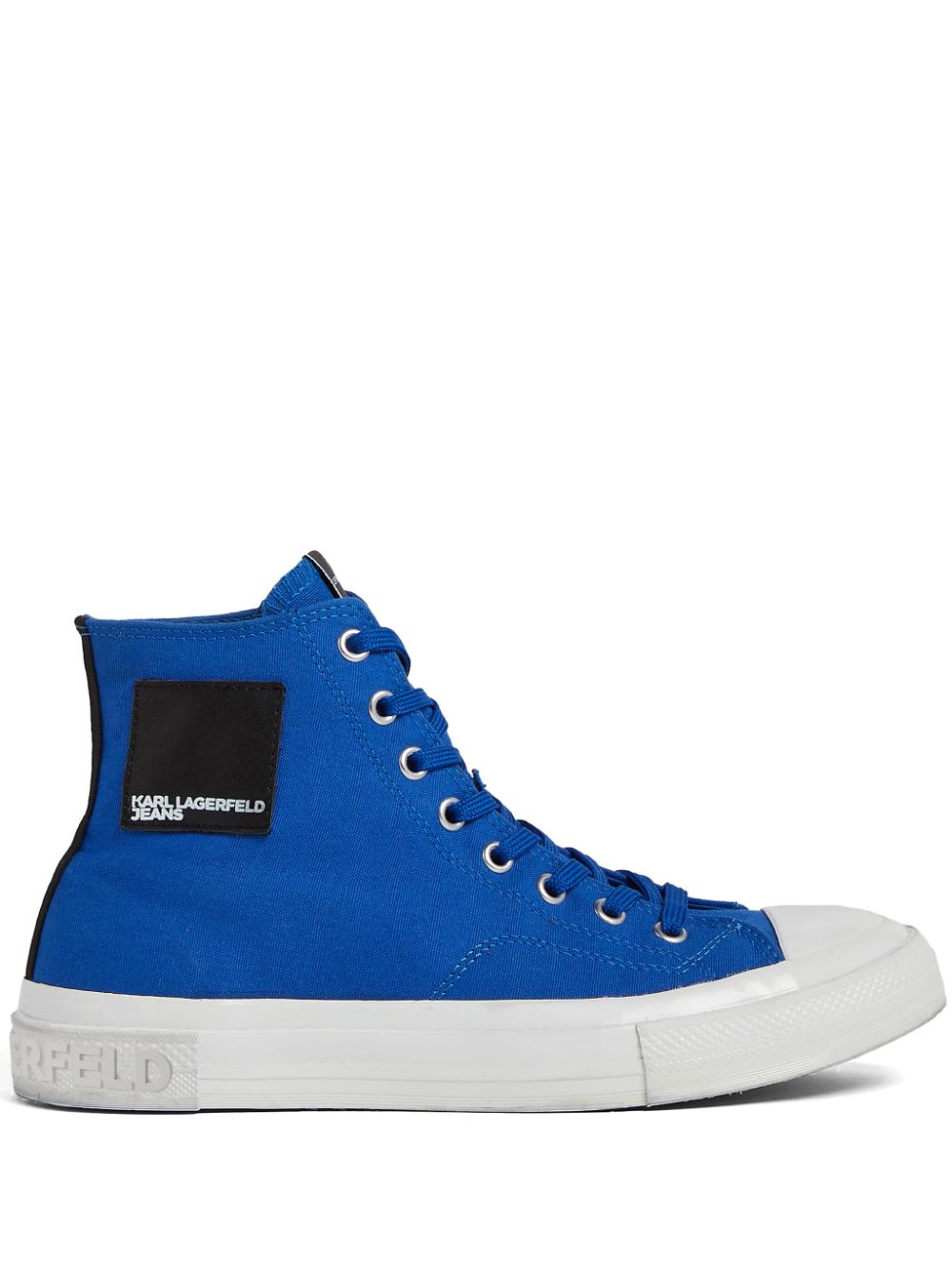 Karl Lagerfeld Jeans Kampus III high-top sneakers - Blue von Karl Lagerfeld Jeans