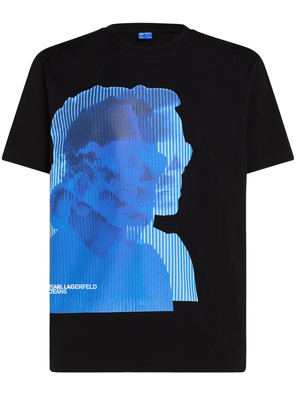 Karl Lagerfeld Jeans Karl-print T-shirt - Black von Karl Lagerfeld Jeans