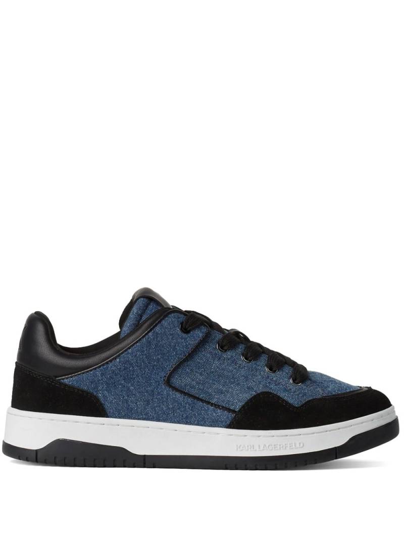 Karl Lagerfeld Jeans Krew denim sneakers - Blue von Karl Lagerfeld Jeans