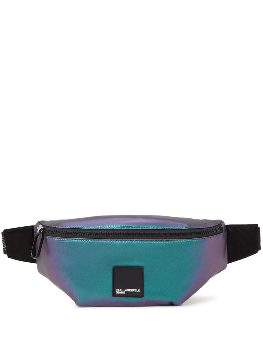 Karl Lagerfeld Jeans Urban iridescent belt bag - Blue von Karl Lagerfeld Jeans