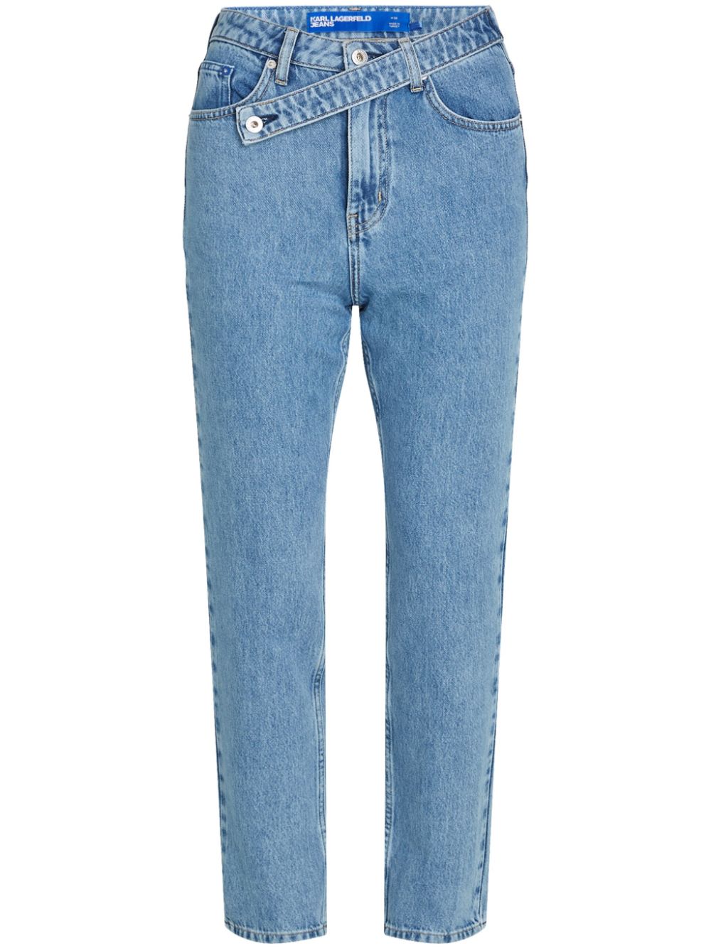 Karl Lagerfeld Jeans high-rise skinny-cut jeans - Blue von Karl Lagerfeld Jeans