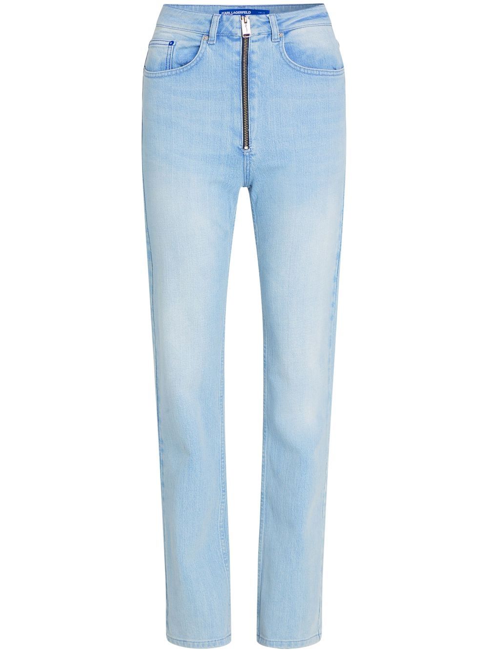 Karl Lagerfeld Jeans high-rise slim-cut jeans - Blue von Karl Lagerfeld Jeans