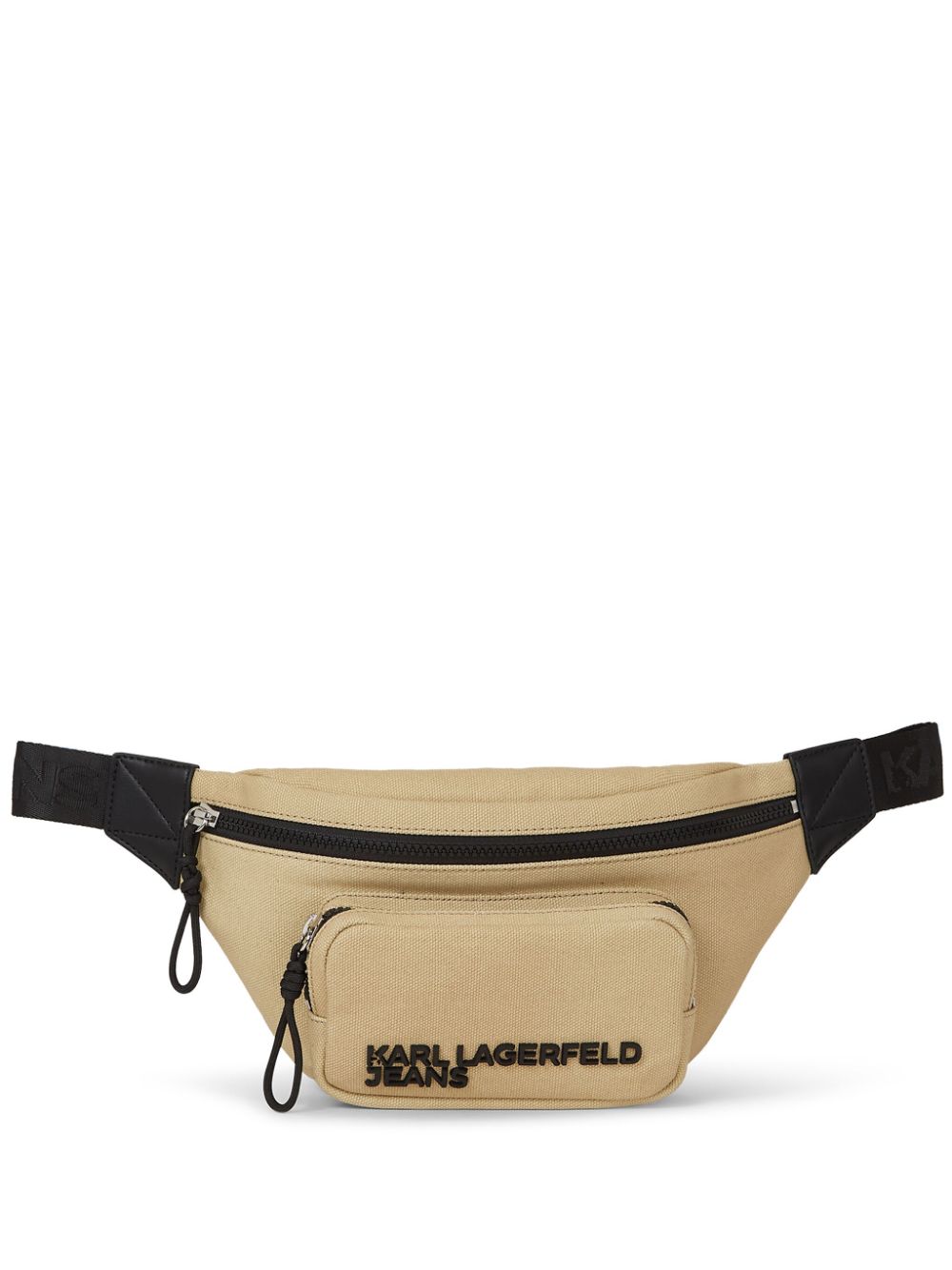 Karl Lagerfeld Jeans Utility canvas belt bag - Neutrals von Karl Lagerfeld Jeans