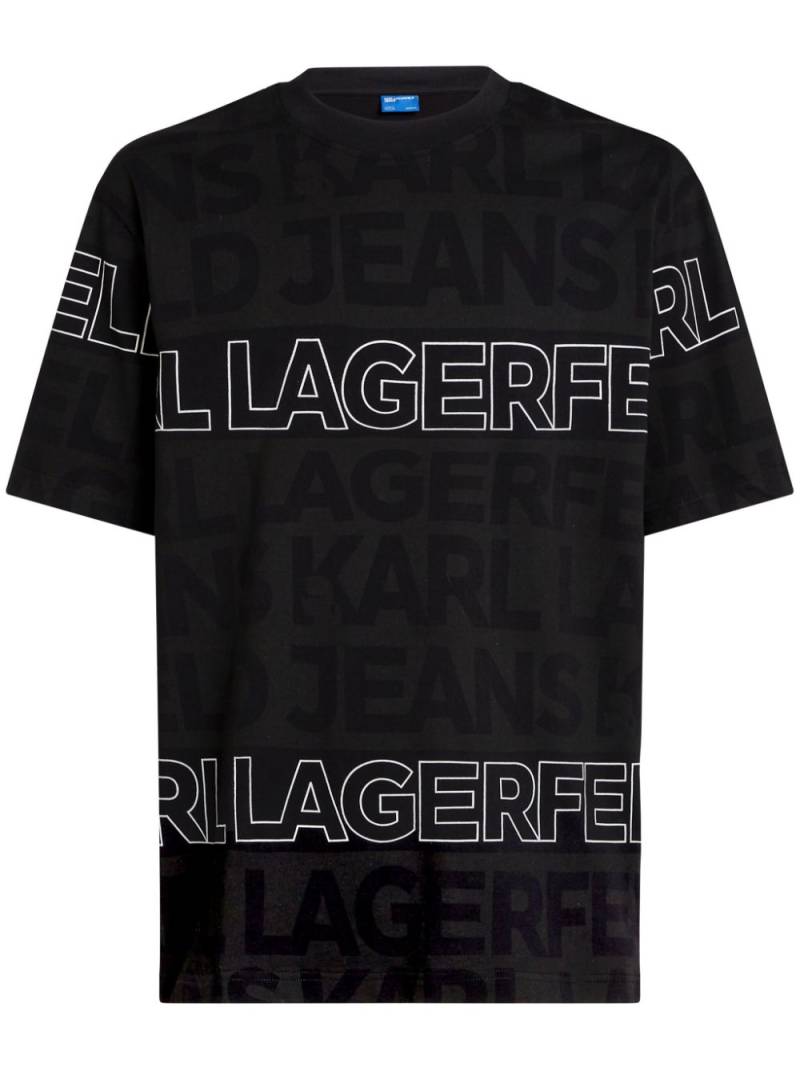 Karl Lagerfeld Jeans logo-print T-shirt - Black von Karl Lagerfeld Jeans