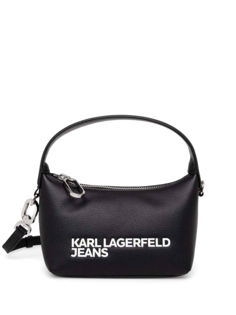 Karl Lagerfeld Jeans logo-print crossbody bag - Black von Karl Lagerfeld Jeans