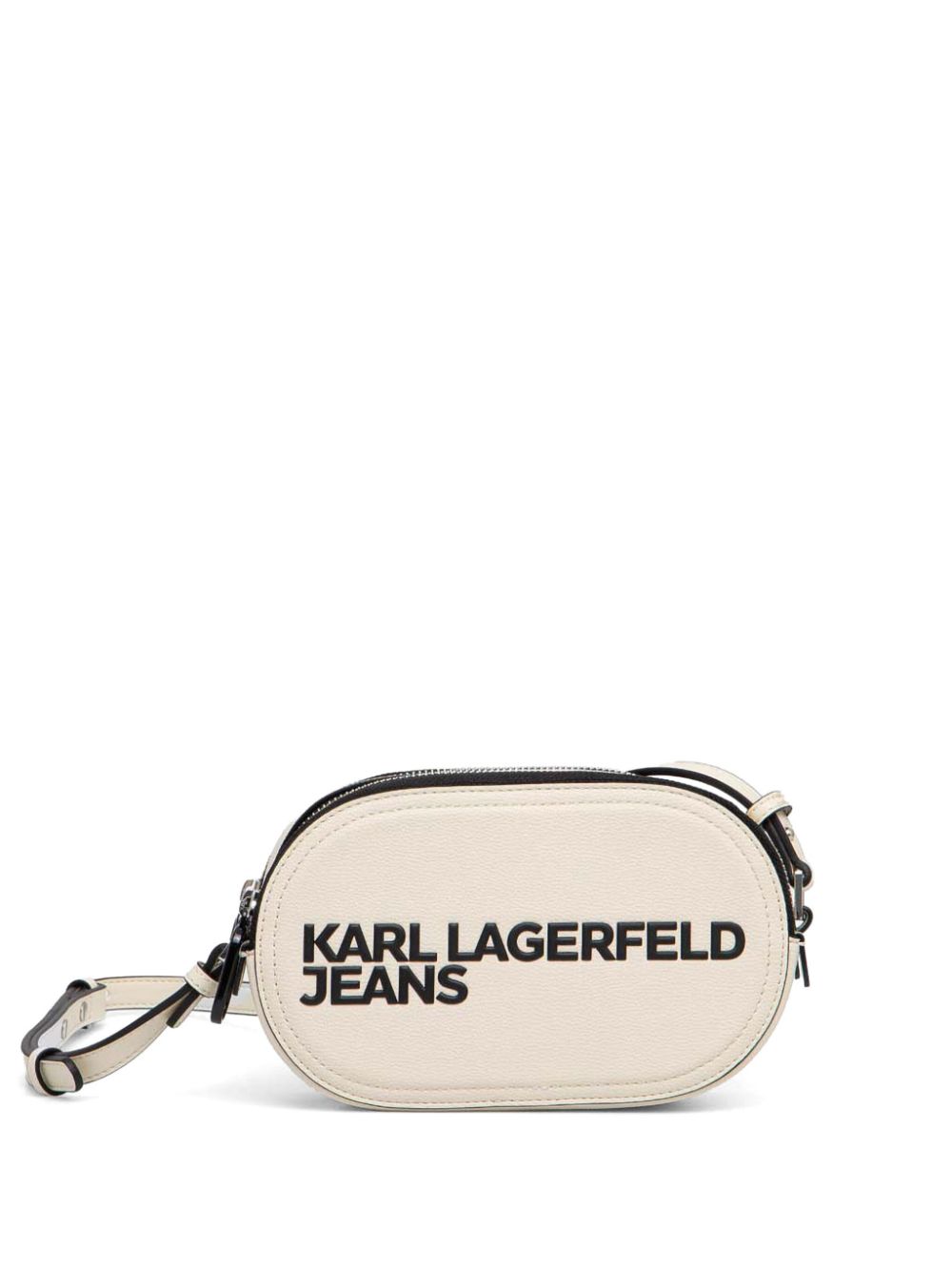 Karl Lagerfeld Jeans logo-print crossbody bag - Neutrals von Karl Lagerfeld Jeans