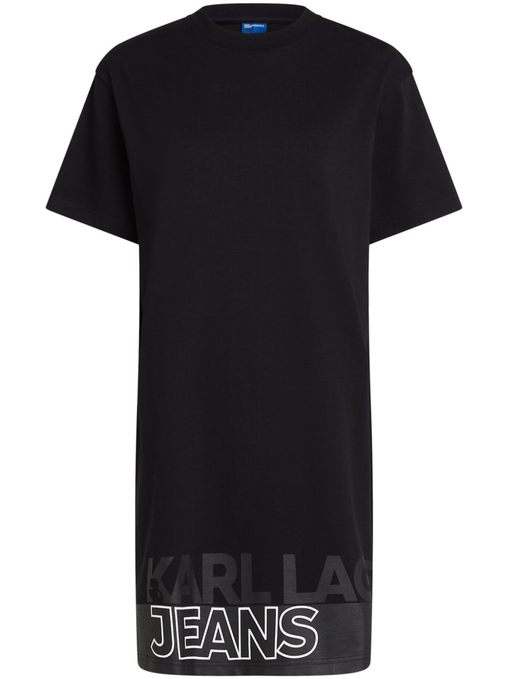 Karl Lagerfeld Jeans logo-print dress - Black von Karl Lagerfeld Jeans