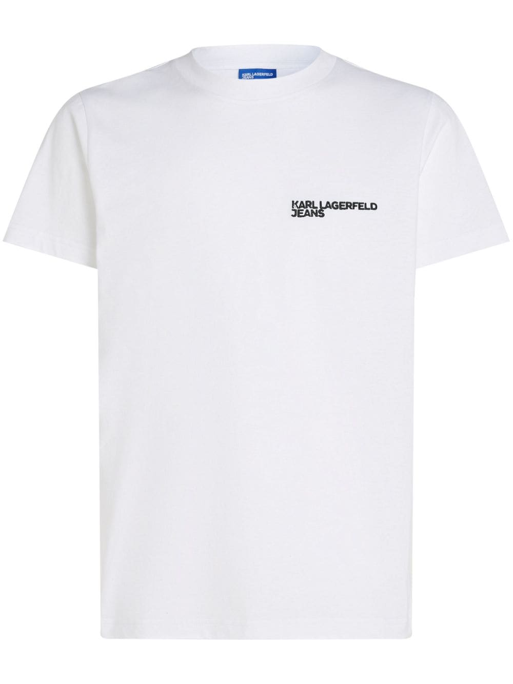 Karl Lagerfeld Jeans logo-print organic-cotton T-shirt - White von Karl Lagerfeld Jeans
