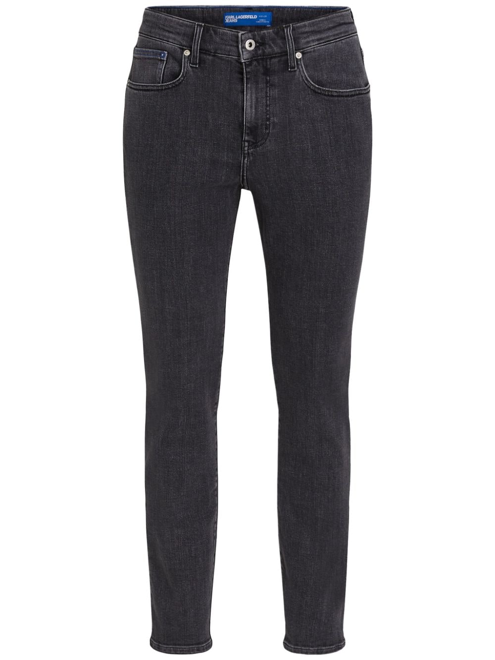 Karl Lagerfeld Jeans mid-rise skinny jeans - Black von Karl Lagerfeld Jeans