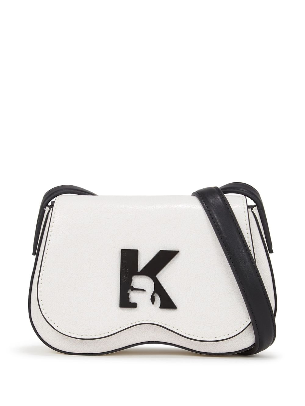 Karl Lagerfeld Jeans mini Sunglasses cross body bag - White von Karl Lagerfeld Jeans