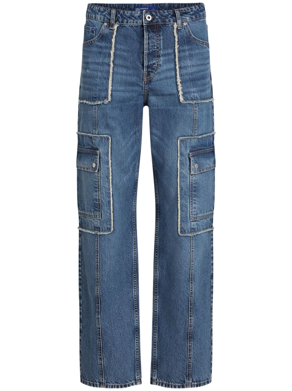 Karl Lagerfeld Jeans relaxed utility jeans - Blue von Karl Lagerfeld Jeans