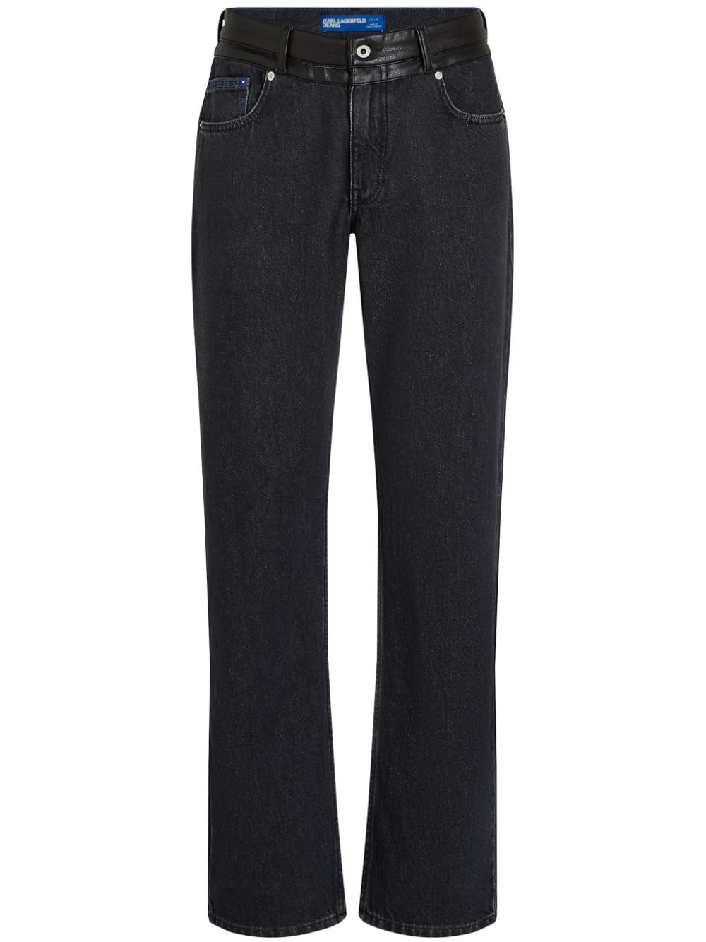 Karl Lagerfeld Jeans straight-leg jeans - Black von Karl Lagerfeld Jeans