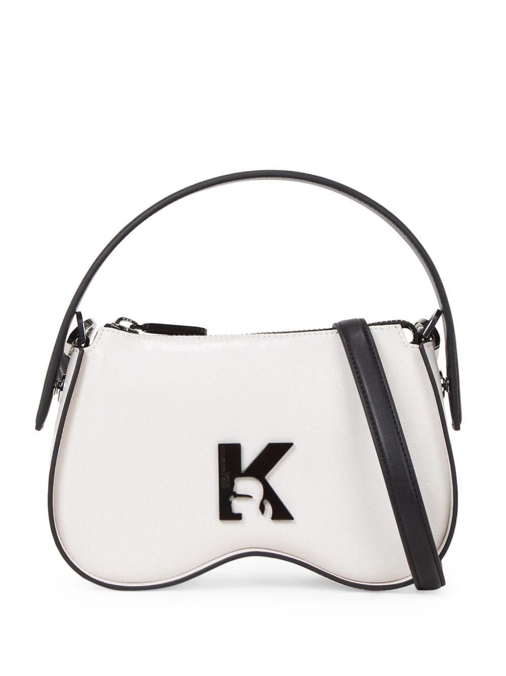 Karl Lagerfeld Jeans sunglasses tote bag - White von Karl Lagerfeld Jeans