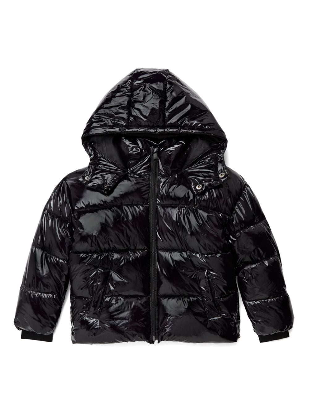 Karl Lagerfeld Kids Karl hooded jacket - Black von Karl Lagerfeld Kids