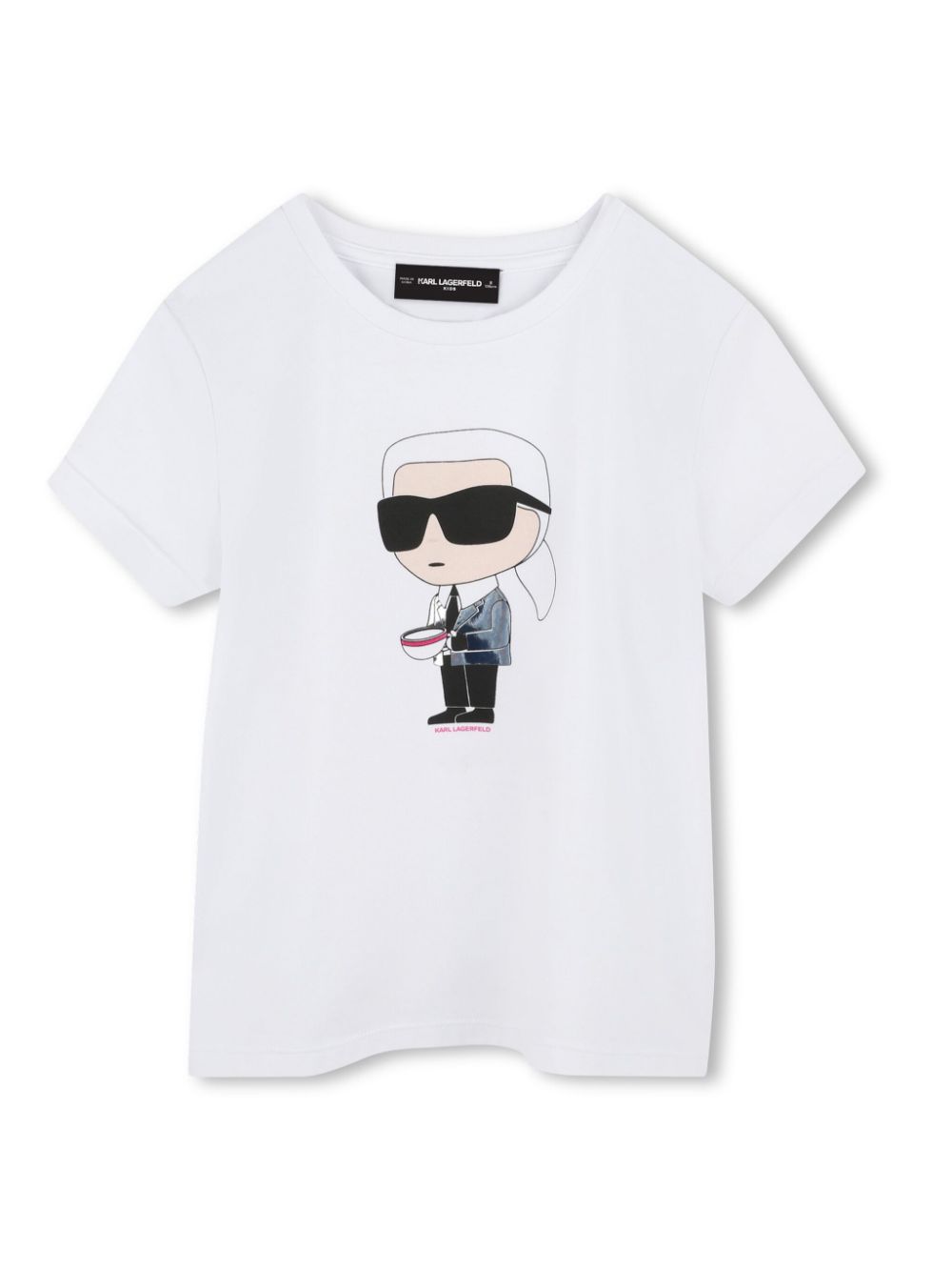 Karl Lagerfeld Kids graphic-print T-shirt - White von Karl Lagerfeld Kids