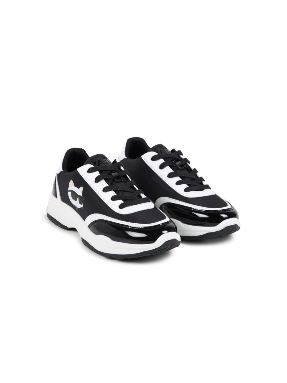 Karl Lagerfeld Kids Ikon sneakers - Black von Karl Lagerfeld Kids