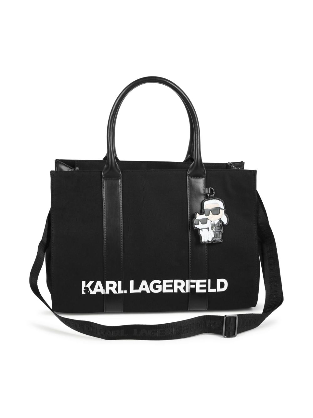 Karl Lagerfeld Kids Ikon changing bag - Black von Karl Lagerfeld Kids