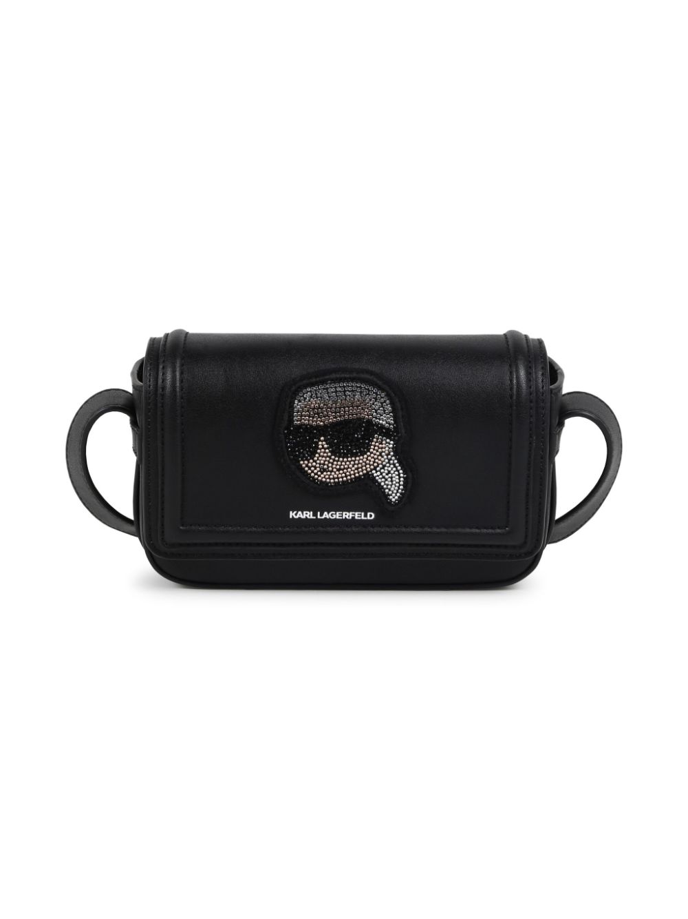 Karl Lagerfeld Kids rhinestone embellished shoulder bag - Black von Karl Lagerfeld Kids