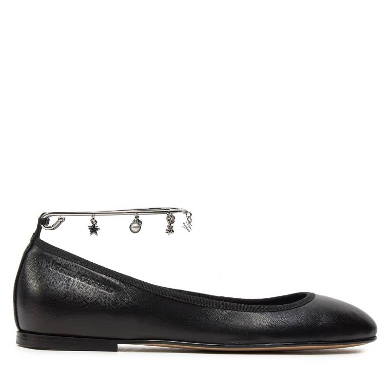 Ballerinas KARL LAGERFELD Karo KL40124 Schwarz von Karl Lagerfeld