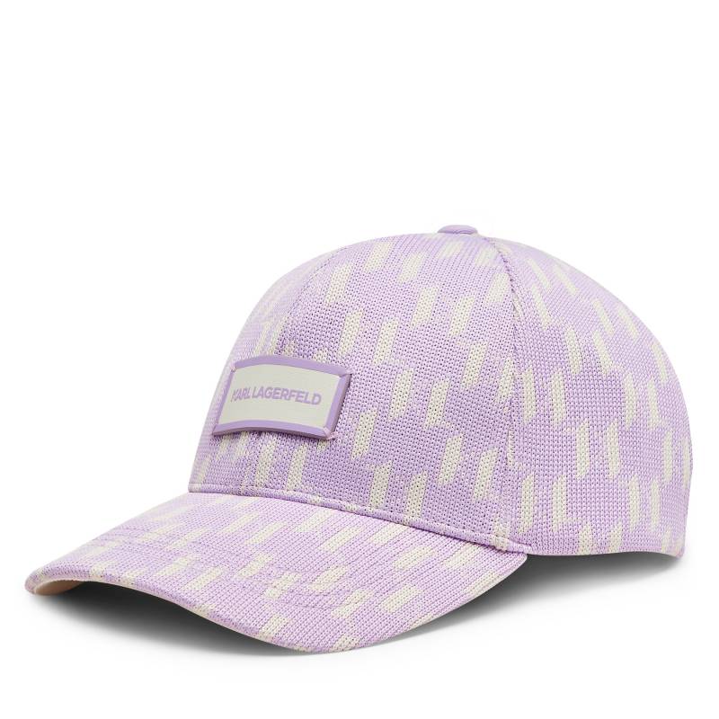 Cap KARL LAGERFELD 241W3409 Violett von Karl Lagerfeld