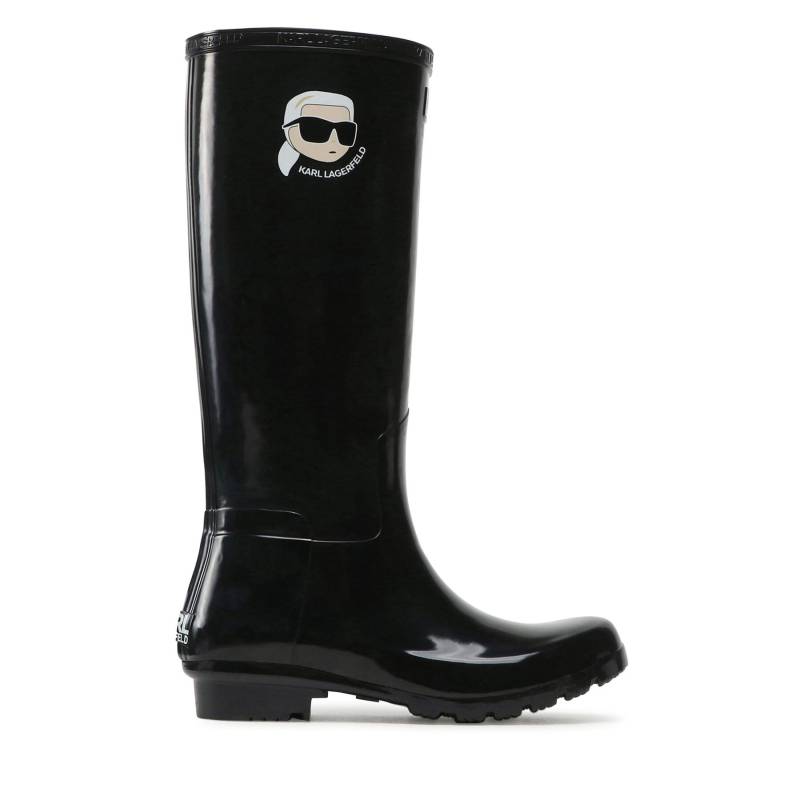 Gummistiefel KARL LAGERFELD KL47090N Schwarz von Karl Lagerfeld