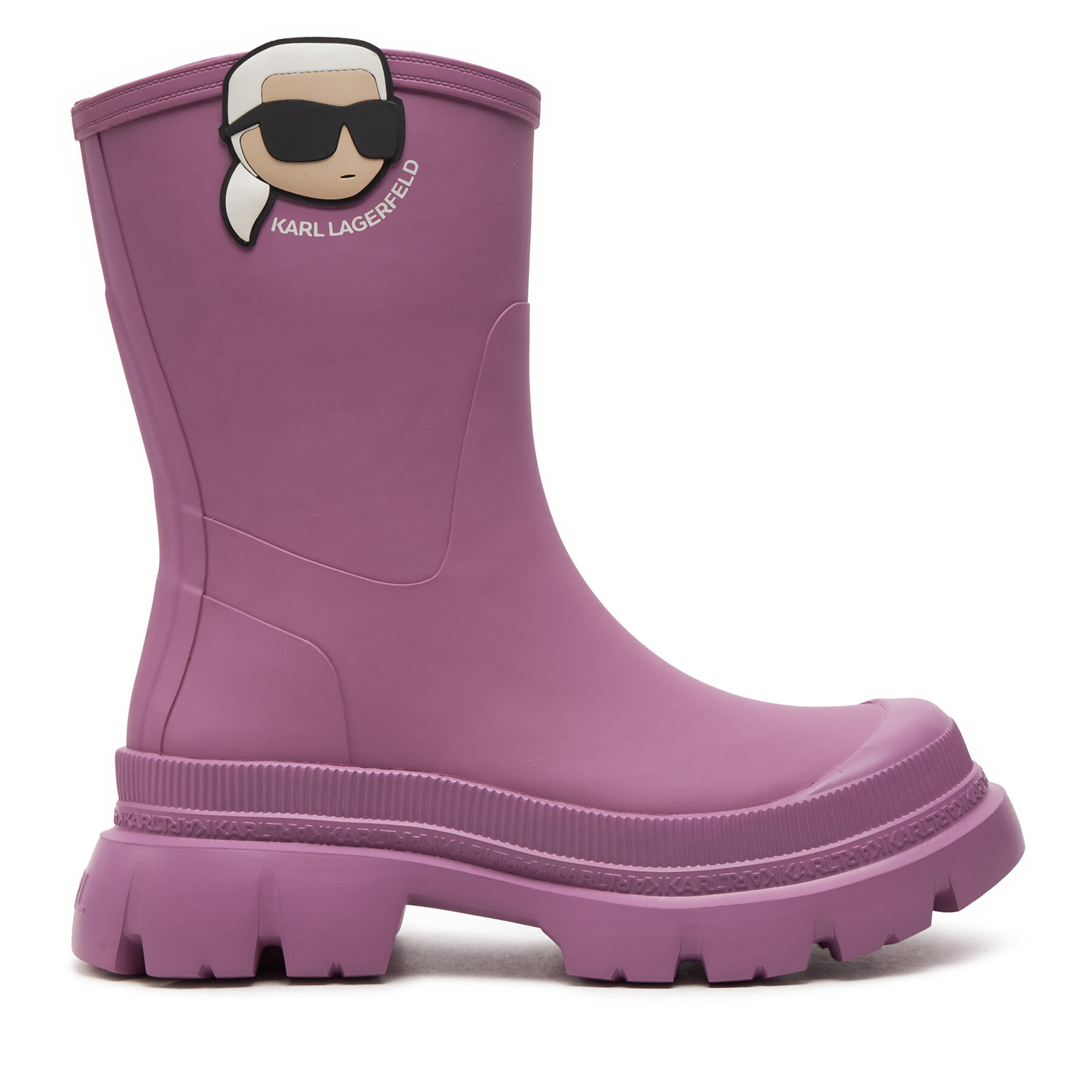 Gummistiefel KARL LAGERFELD Trekka KL43567 Rosa von Karl Lagerfeld