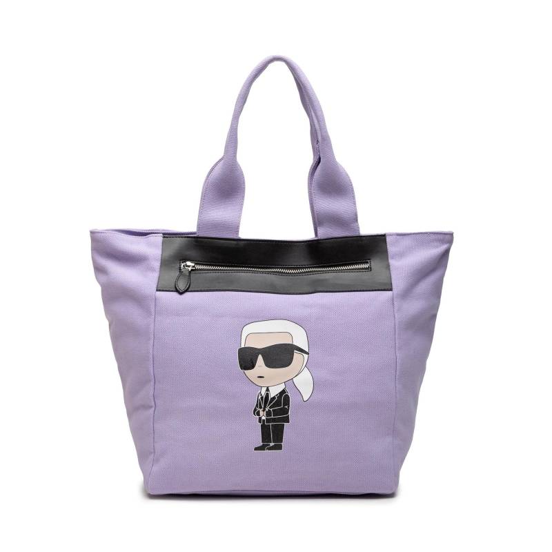 Handtasche KARL LAGERFELD 230W3015 Violett von Karl Lagerfeld