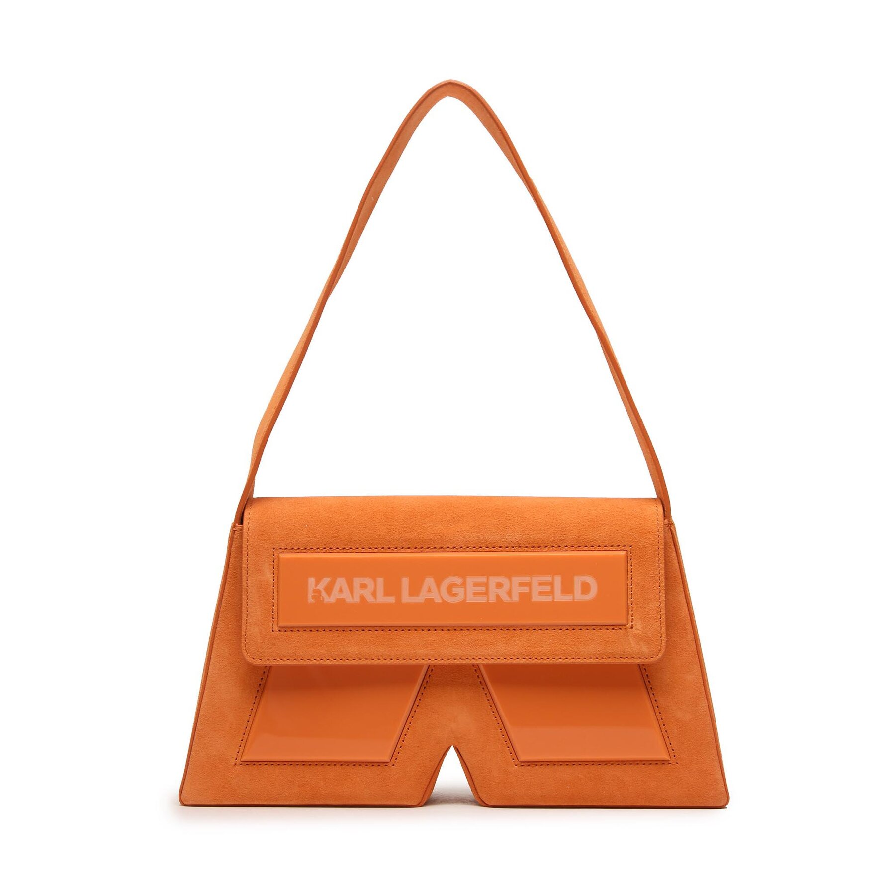 Handtasche KARL LAGERFELD 230W3177 Orange von Karl Lagerfeld