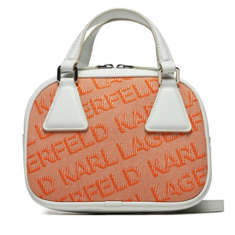 Handtasche KARL LAGERFELD 231W3030 Orange von Karl Lagerfeld