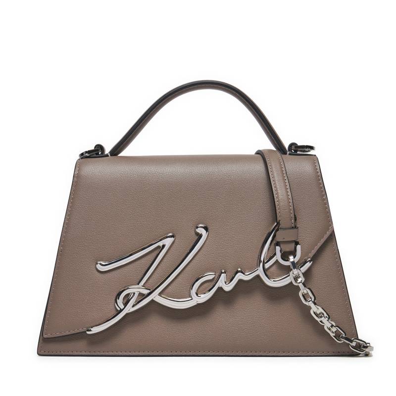 Handtasche KARL LAGERFELD 240W3003 Beige von Karl Lagerfeld