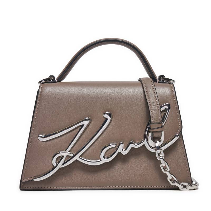 Handtasche KARL LAGERFELD 240W3004 Beige von Karl Lagerfeld