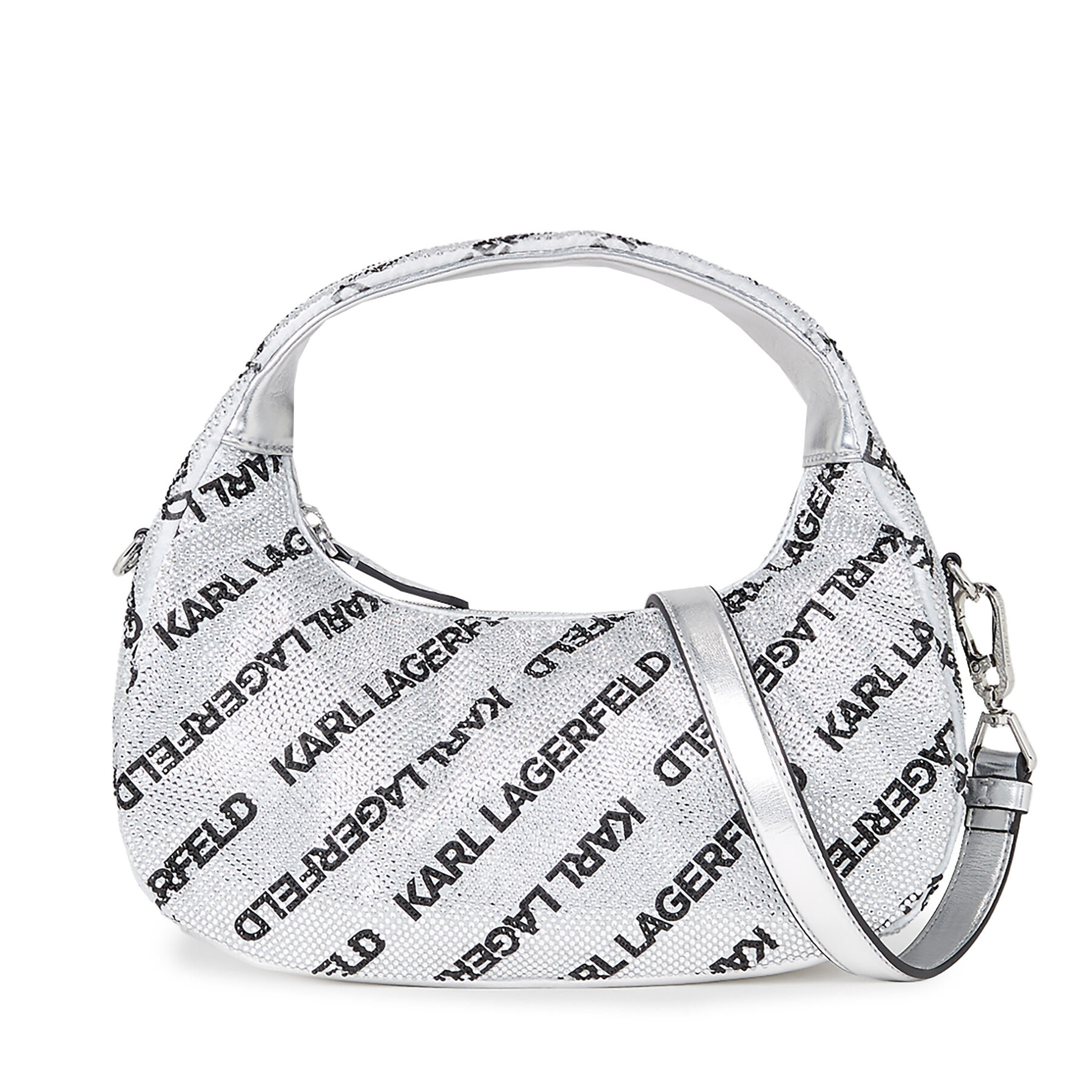 Handtasche KARL LAGERFELD 240W3026 Silberfarben von Karl Lagerfeld