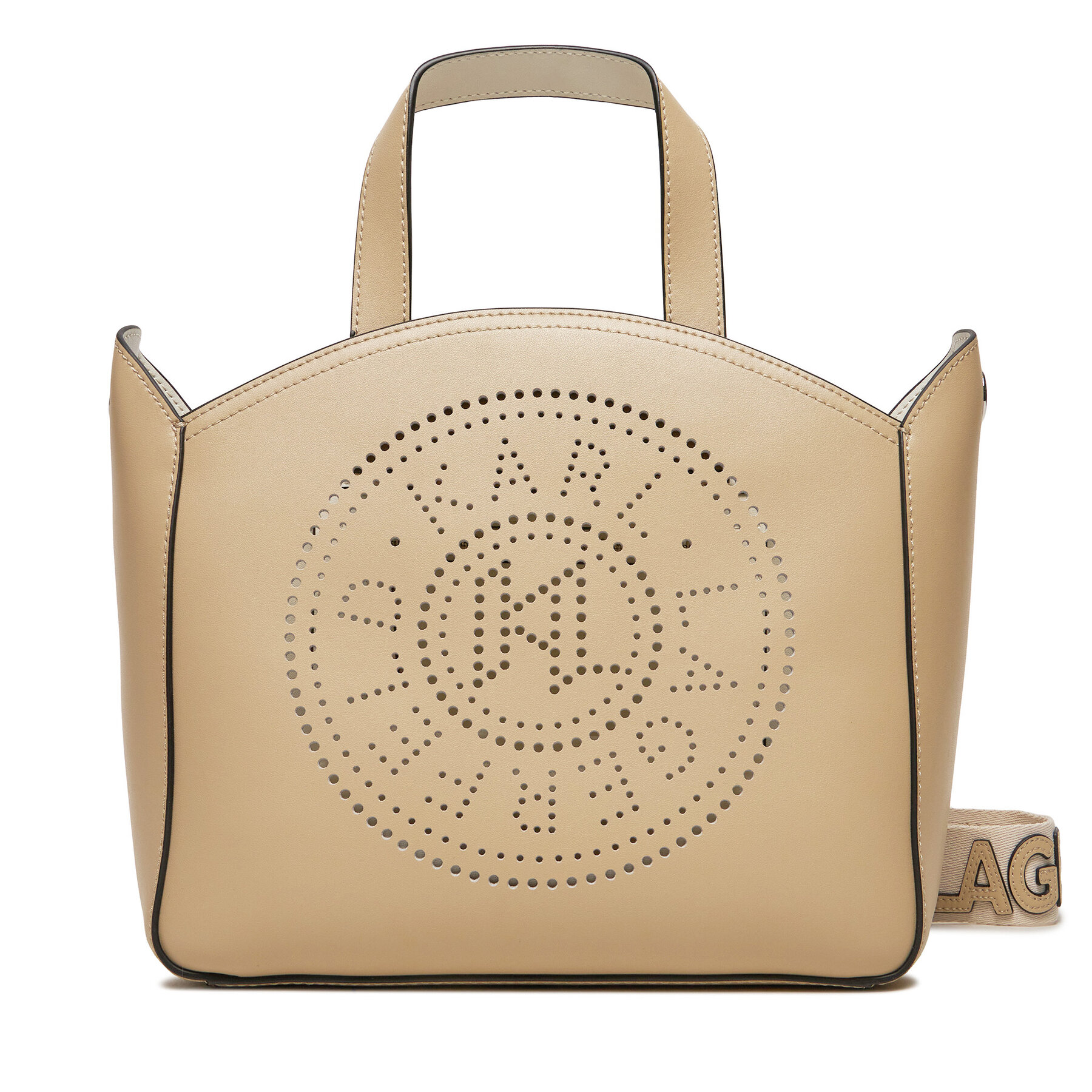 Handtasche KARL LAGERFELD 241W3069 Beige von Karl Lagerfeld