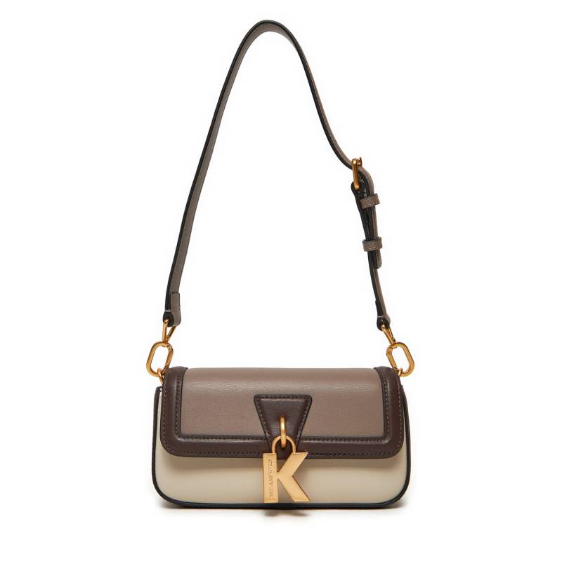 Handtasche KARL LAGERFELD 246W3016 Beige von Karl Lagerfeld