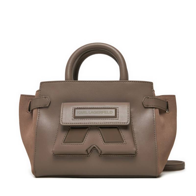 Handtasche KARL LAGERFELD 246W3055 Beige von Karl Lagerfeld