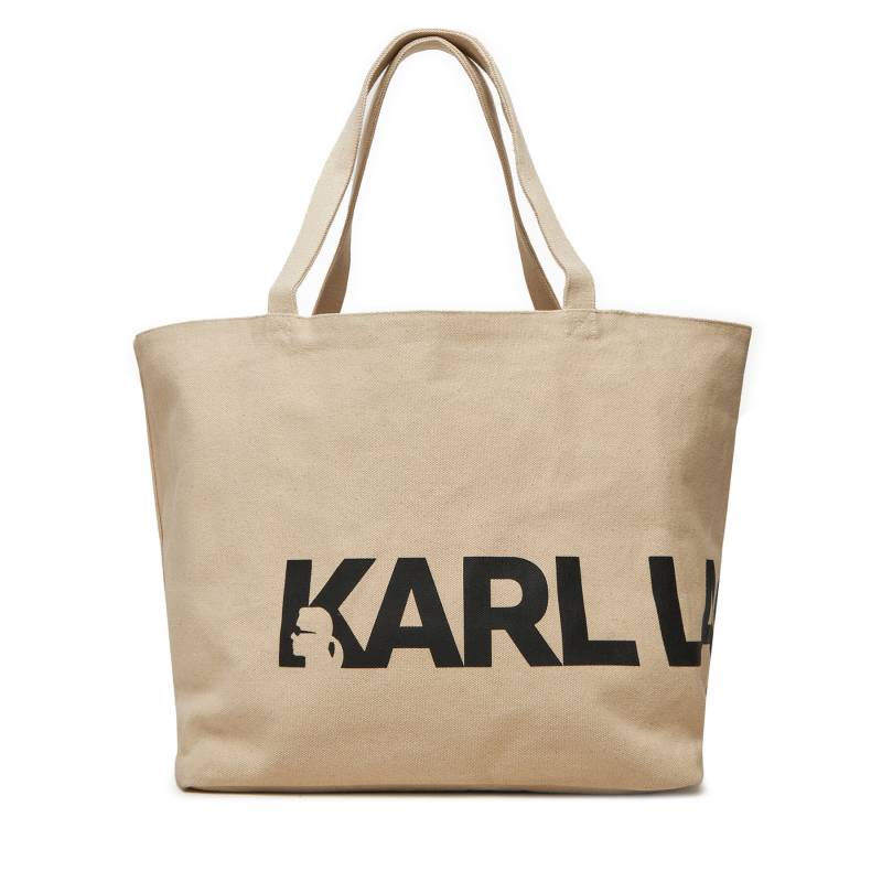 Handtasche KARL LAGERFELD 246W3886 Beige von Karl Lagerfeld