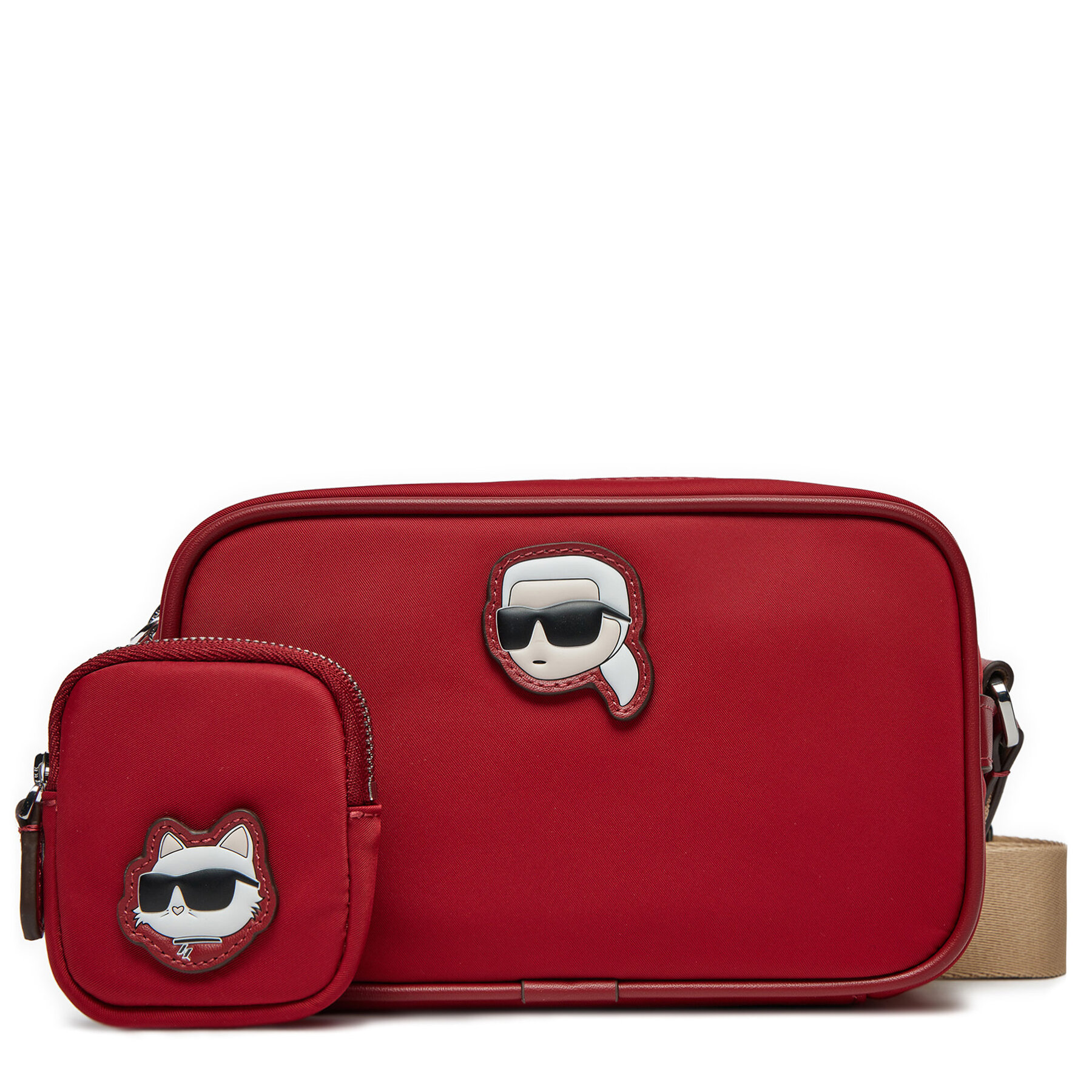 Handtasche KARL LAGERFELD A1W30127 Rot von Karl Lagerfeld