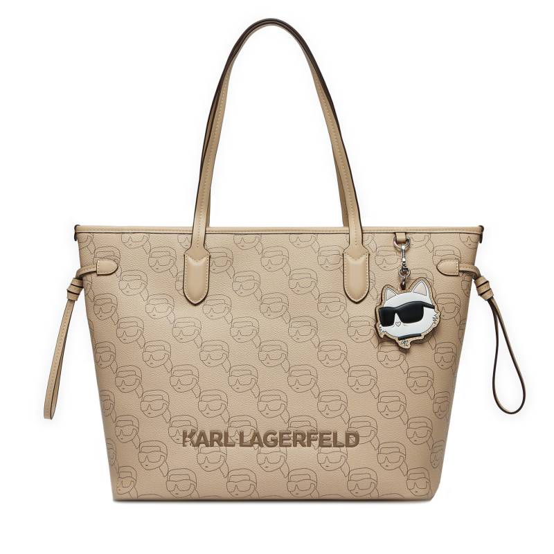 Handtasche KARL LAGERFELD A1W30389 Beige von Karl Lagerfeld