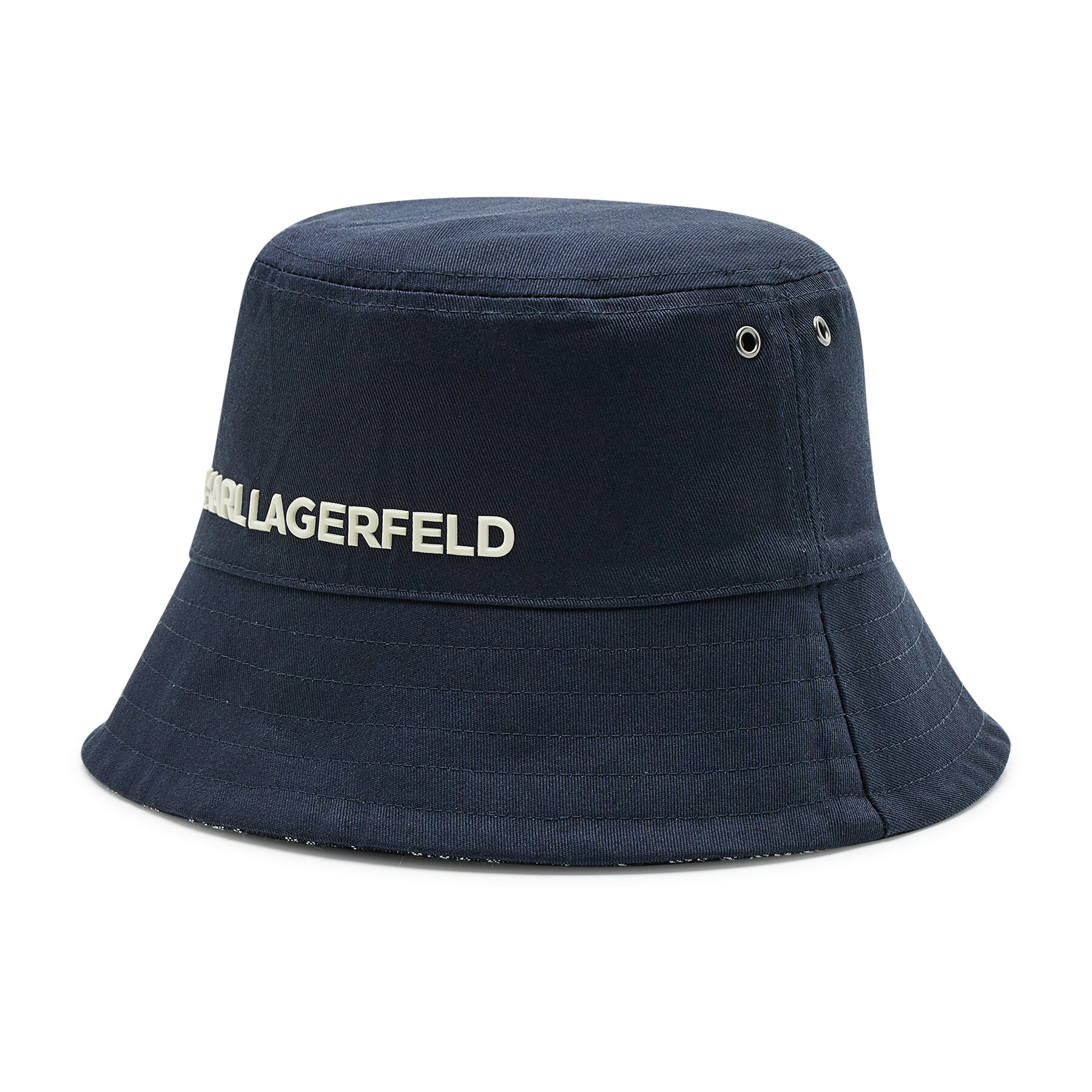 Hut KARL LAGERFELD Bucket 221W3409 Dunkelblau von Karl Lagerfeld